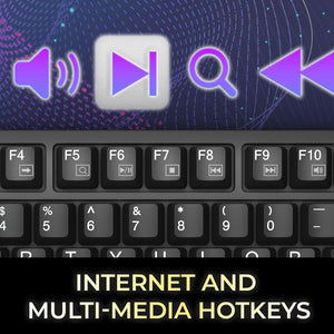 Adesso - Clavier Mécanique Filaire Compact EasyTouch 610 Avec Raccourci pour Co-Pilote, Noir - Simple Boutique