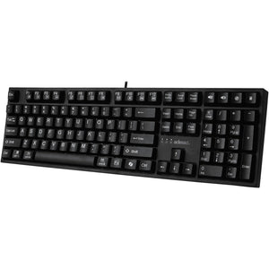 Adesso - Clavier Mécanique Filaire EasyTouch 670 avec Raccourci Co-Pilot, Noir - Simple Boutique