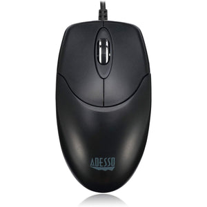 Adesso - Ensemble Clavier et Souris Filaire, Antimicrobiens, Noir - Simple Boutique