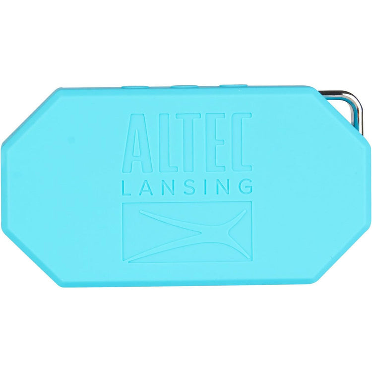 Altec Lansing - Mini Haut-Parleur Bluetooth H2O, Étanche, Anti-Poussière et Anti-Choc, Bleu - Simple Boutique