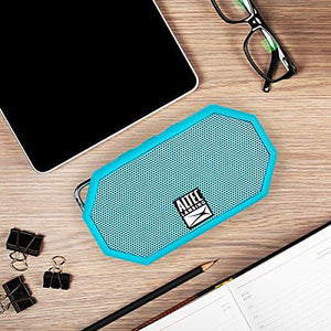 Altec Lansing - Mini Haut-Parleur Bluetooth H2O, Étanche, Anti-Poussière et Anti-Choc, Bleu - Simple Boutique