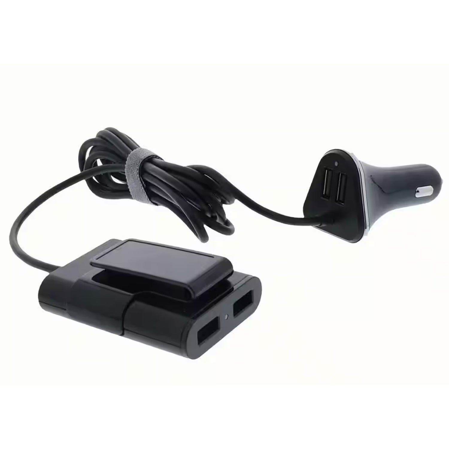 ArmorAll - Chargeur de Voiture à 4 Ports USB, Recharge Rapide, Noir - Simple Boutique