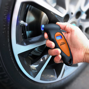 ArmorAll - Jauge pour Pneu Numérique avec Écran LCD, Pour Voiture, Vélo et plus, Noir - Simple Boutique