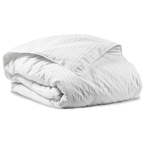 Bianca - Couette en Duvet Hôtel, 4 Saisons, Hypoallergénique, Gonflement 680+, Fait à Montréal (6 Grandeurs Disponibles) - Simple Boutique