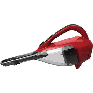 Black + Decker - Aspirateur à Main Sans-Fil Dusbuster, Réceptacle et Filtre Lavables, Rouge - Simple Boutique