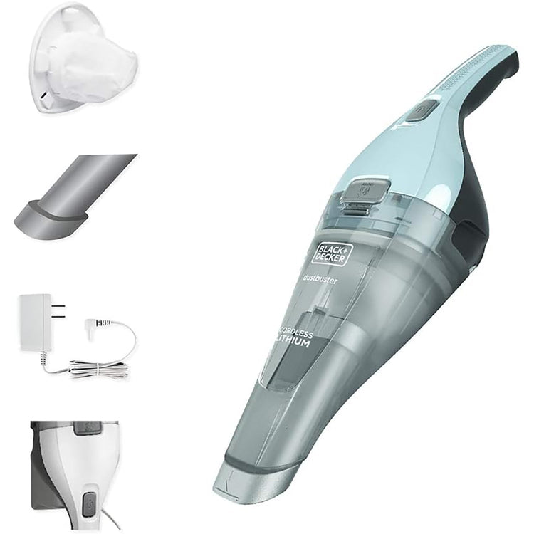 Black + Decker - Aspirateur à Main Sans-Fil Dustbuster avec Chargeur Mural - Simple Boutique