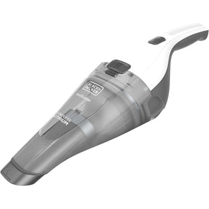 Black + Decker - Aspirateur à Main Sans-Fil avec Filtre Lavable et Chargeur Mural, Blanc - Simple Boutique