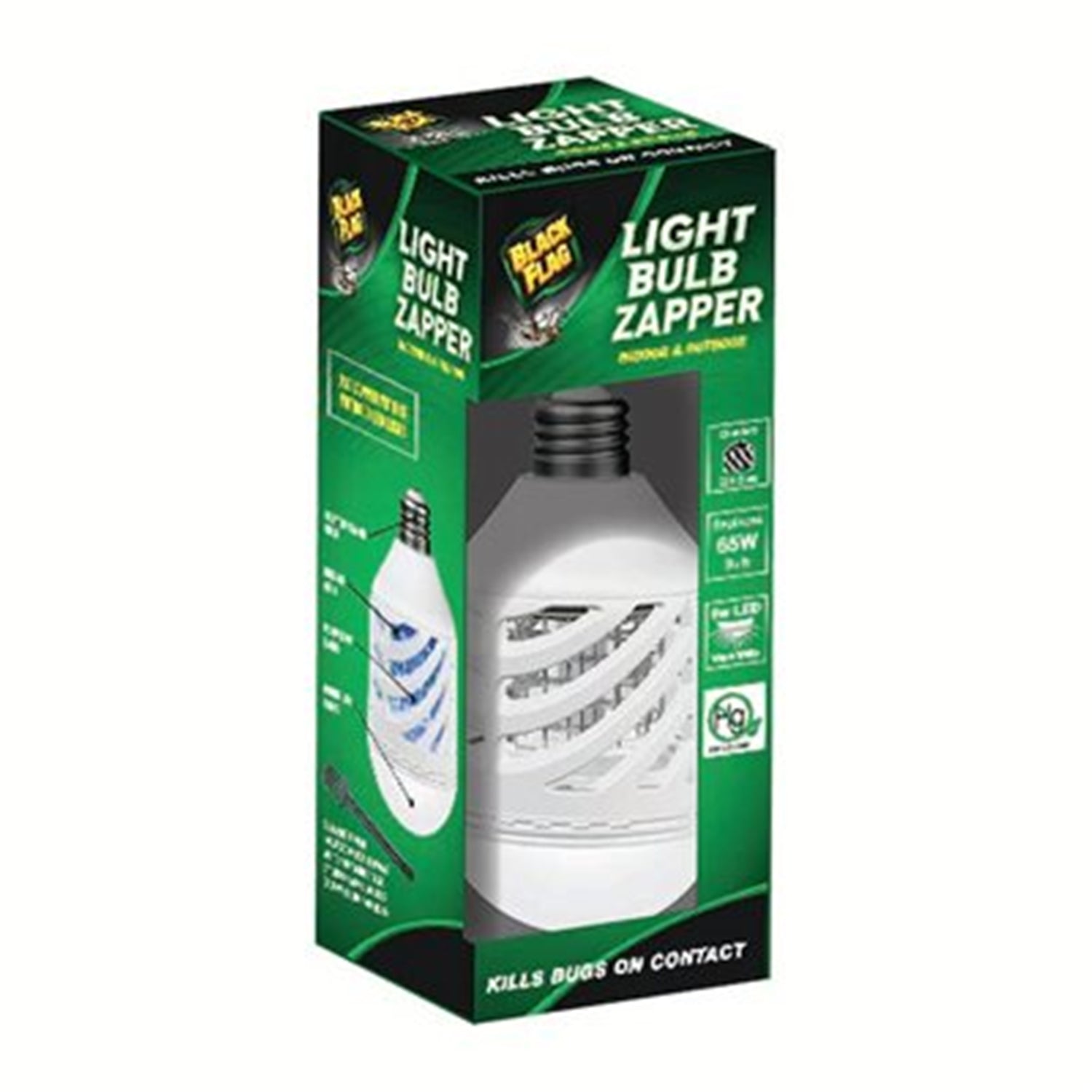 Black Flag - Ampoule LED Zapper pour Insects, 65 Watts - Simple Boutique