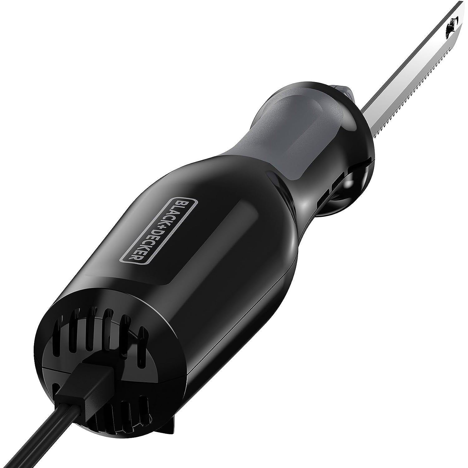 Black+Decker - Couteau à Découper Électrique ComfortGrip, Lame de 9" en Acier Inoxydable - Simple Boutique