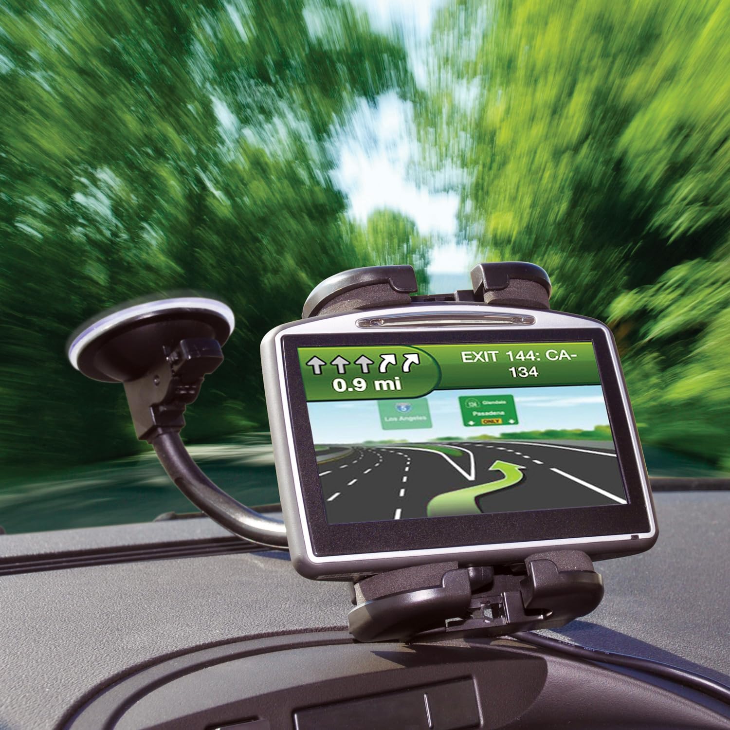 Bracketron - Support de Téléphone Grip-it Universel pour Parre-Brise de Voitre, Noir - Simple Boutique