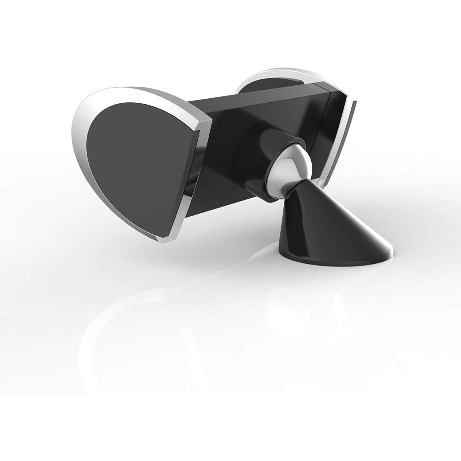 Bracketron - Support de Téléphone LUX pour Tableau de Bord ou Bouche d'aération de Voiture, Noir - Simple Boutique