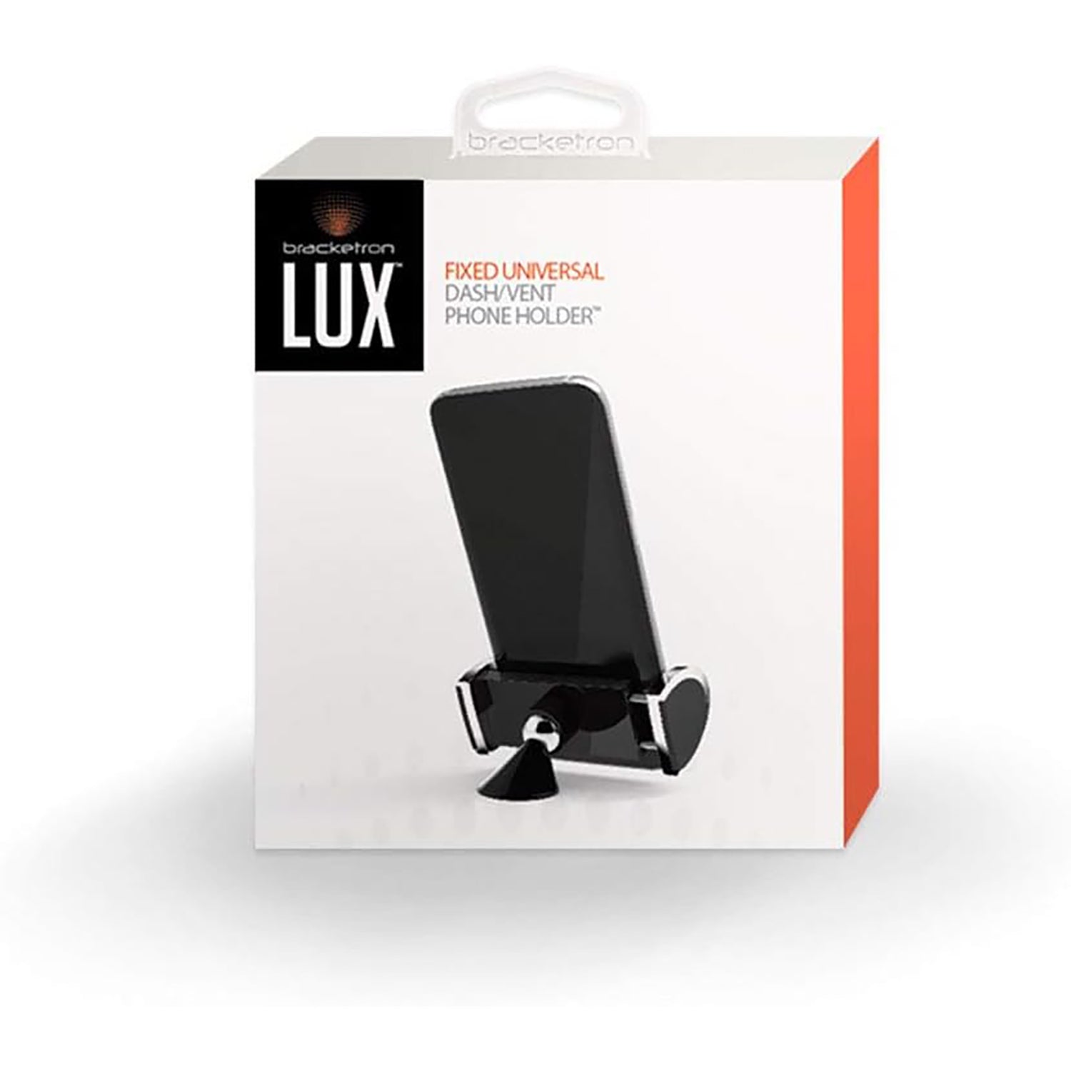 Bracketron - Support de Téléphone LUX pour Tableau de Bord ou Bouche d'aération de Voiture, Noir - Simple Boutique