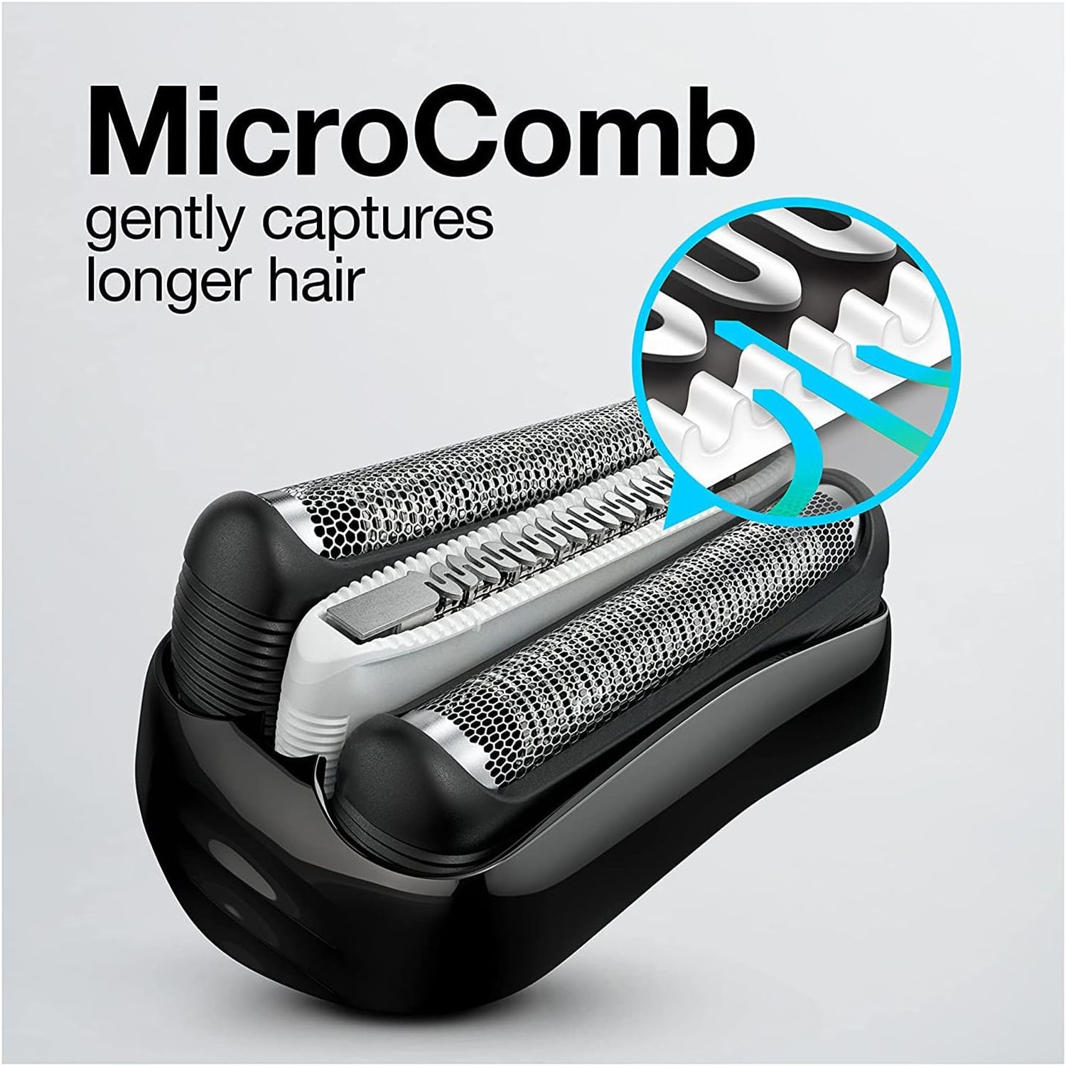 Braun - Rasoir Électrique 3 en 1 Rechargeable Series 3 Proskin, Utilisation Sec ou Humide, Bleu - Simple Boutique