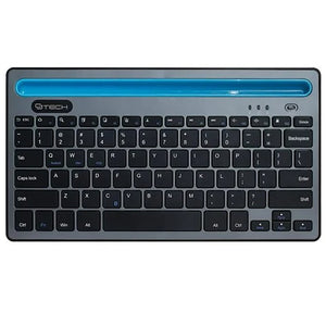 CJ Tech - Clavier Bluetooth Sans-Fil Mince pour Téléphone ou Tablette, Noir - Simple Boutique