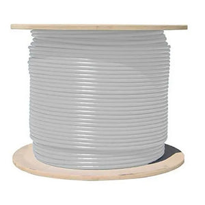 Câble de Sécurité et de Son Multibrin, 18AWG/6C, Résistance au Feu CMP, 1000pi, Blanc - Simple Boutique