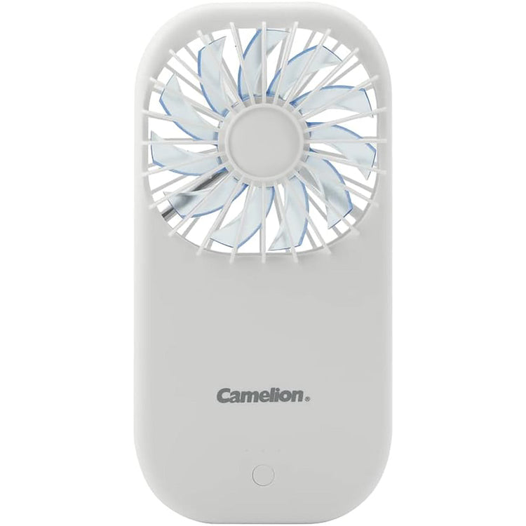 Camelion - Banque D'alimentation/Chargeur Portable 3800Mah avec Mini Ventilateur, Blanc - Simple Boutique