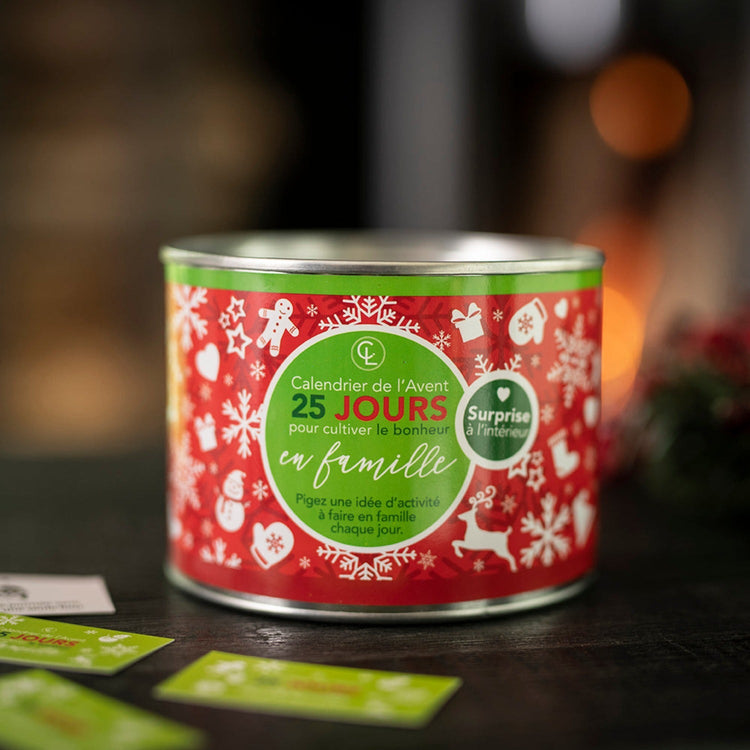Chantal Lacroix - Calendrier de l'avent d'activité « Le temps des Fêtes en famille » - Liquidation Vente Finale - Simple Boutique