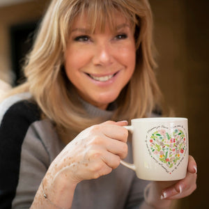 Chantal Lacroix - Duo Tasse et Bracelet en Acier Inoxydable « Maman » - Liquidation Vente Finale - Simple Boutique