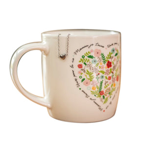 Chantal Lacroix - Duo Tasse et Bracelet en Acier Inoxydable « Maman » - Liquidation Vente Finale - Simple Boutique