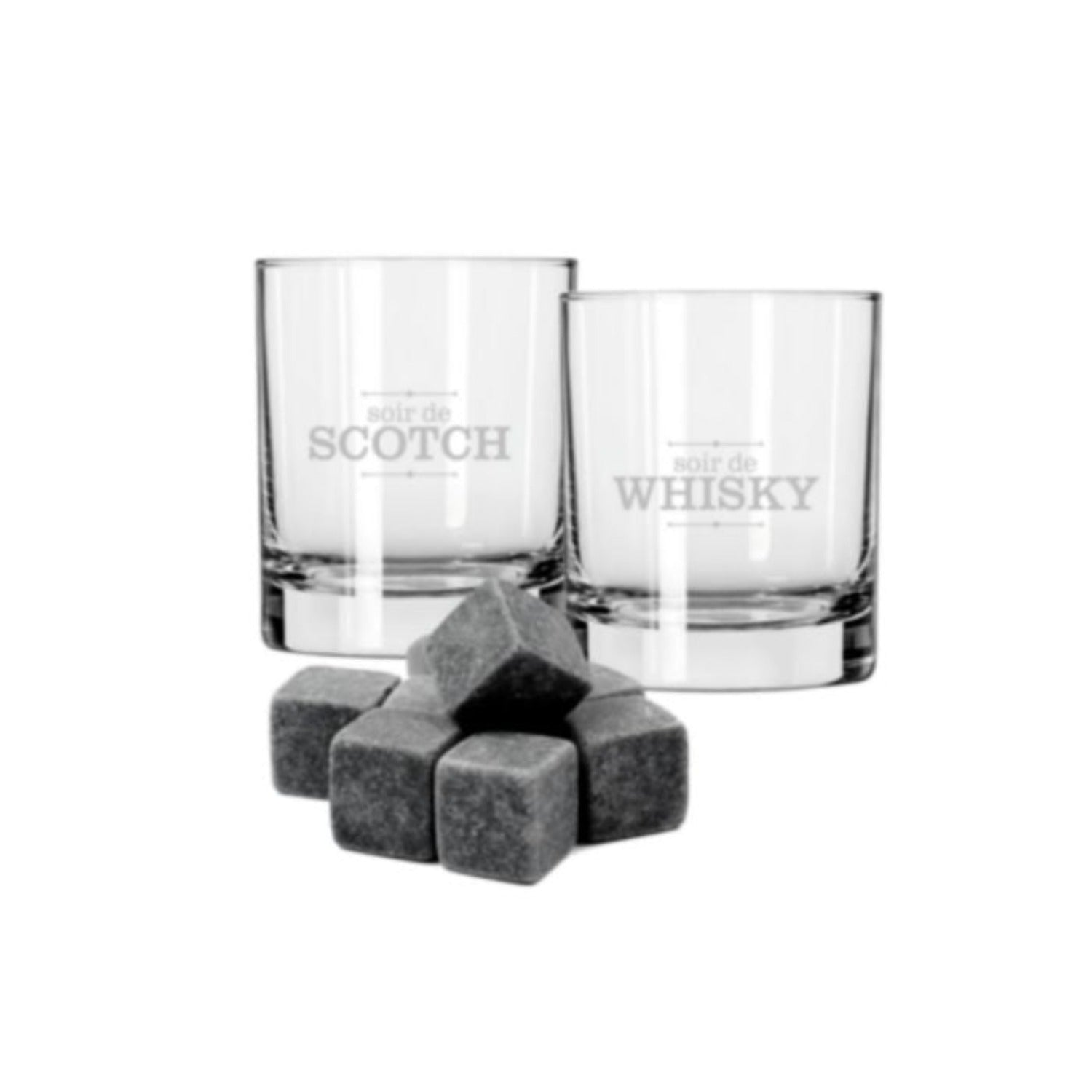 Chantal Lacroix - Ensemble de Dégustation pour Whisky et Scotch - Liquidation Vente Finale - Simple Boutique
