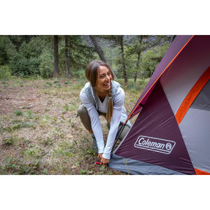 Coleman - Tente de Camping SkyDome pour 4 Personnes, Installation en 5 Minutes, Mûre - Simple Boutique