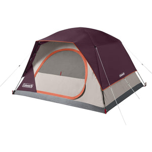 Coleman - Tente de Camping SkyDome pour 4 Personnes, Installation en 5 Minutes, Mûre - Simple Boutique