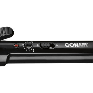 Conair - Fer à Friser 1.9 cm, Boucle ou Ondulation, Petite ou Moyenne, Noir - Simple Boutique