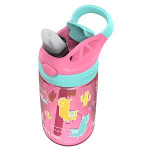 Contigo - Bouteille d'eau Pour Enfant, Couvercle Anti-fuite, Capacité de 414ml, Motif d'alpaga - Simple Boutique