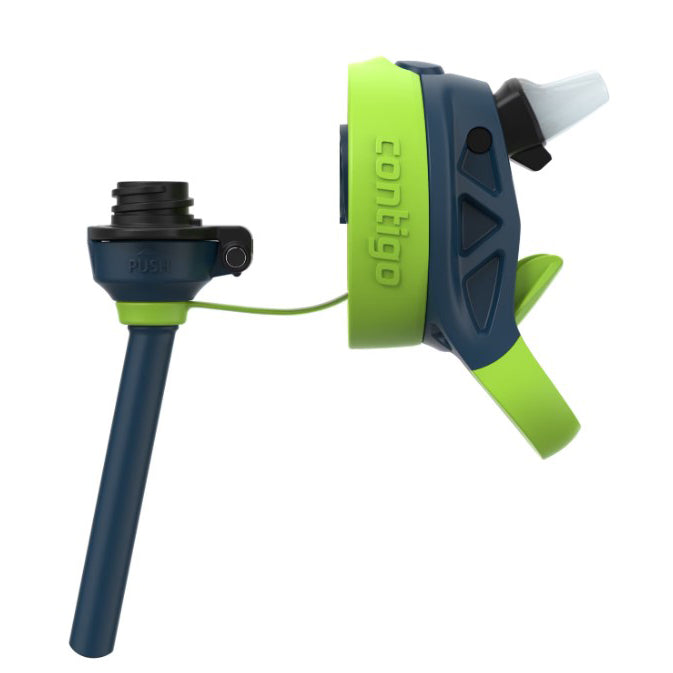 Contigo - Bouteille d'eau Pour Enfant, Couvercle Anti-fuite, Capacité de 414ml, Motif de Chien - Simple Boutique