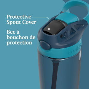 Contigo - Bouteille d'eau Pour Enfant, Couvercle Anti-fuite, Capacité de 591ml, Bleu - Simple Boutique