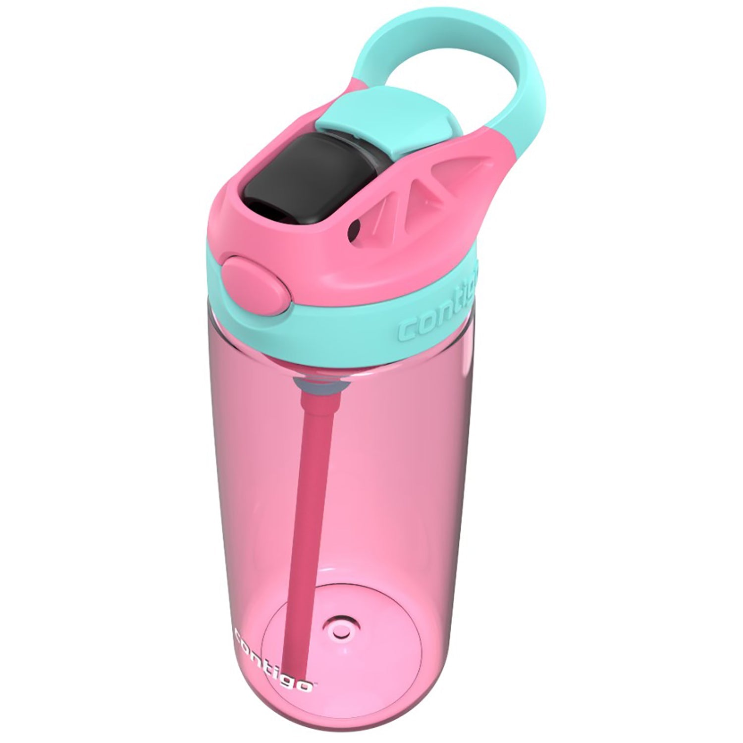 Contigo - Bouteille d'eau Pour Enfant, Couvercle Anti-fuite, Capacité de 591ml, Rose - Simple Boutique