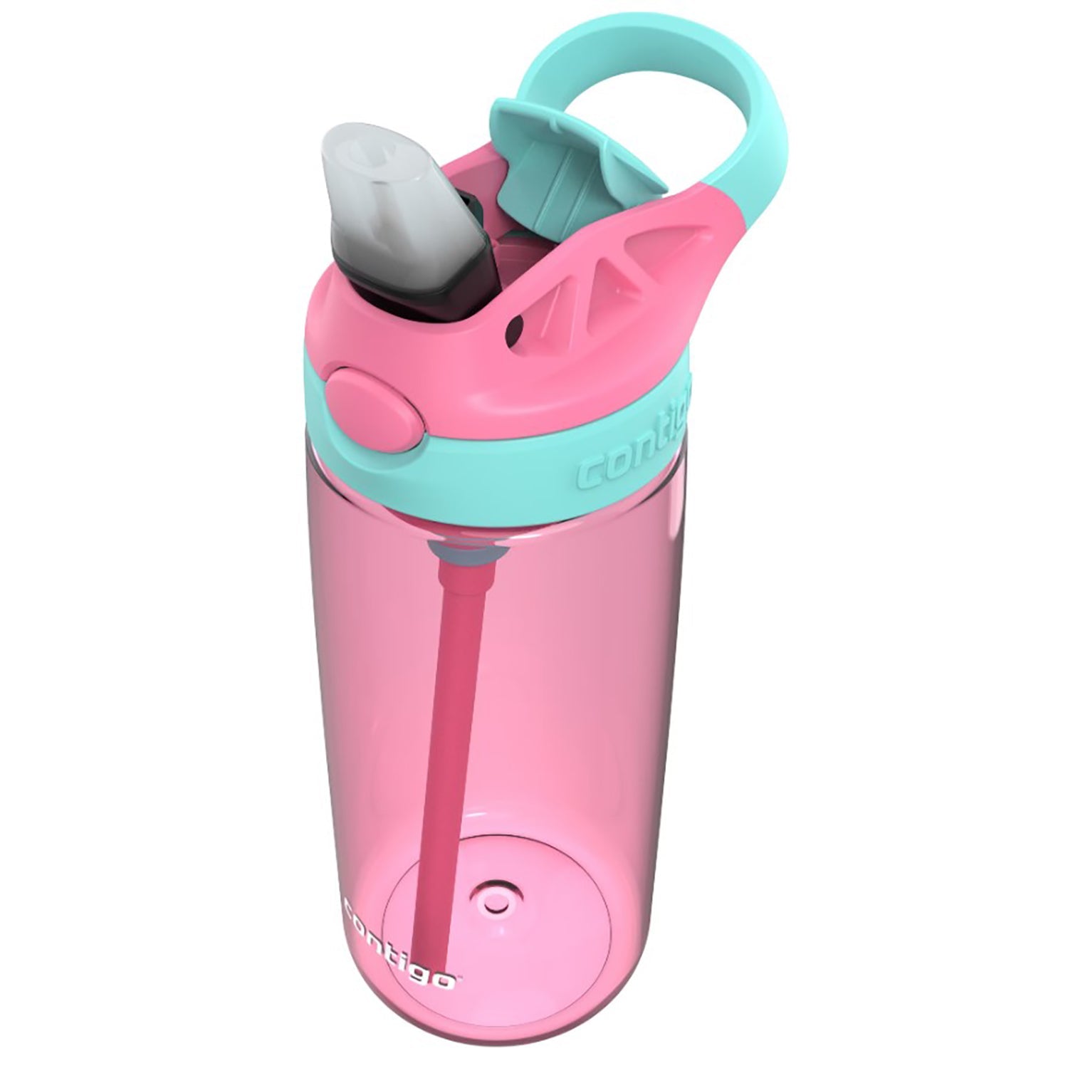 Contigo - Bouteille d'eau Pour Enfant, Couvercle Anti-fuite, Capacité de 591ml, Rose - Simple Boutique