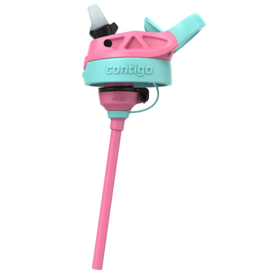 Contigo - Bouteille d'eau Pour Enfant, Couvercle Anti-fuite, Capacité de 591ml, Rose - Simple Boutique