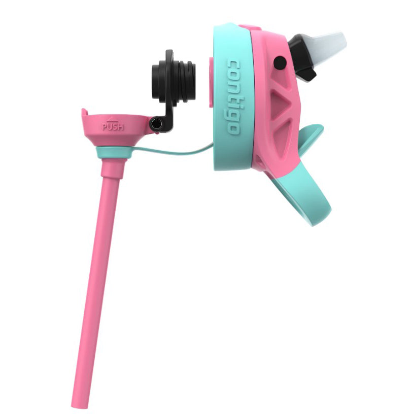 Contigo - Bouteille d'eau Pour Enfant, Couvercle Anti-fuite, Capacité de 591ml, Rose - Simple Boutique