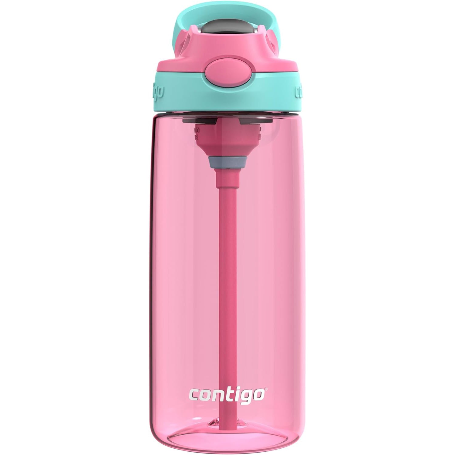 Contigo - Bouteille d'eau Pour Enfant, Couvercle Anti-fuite, Capacité de 591ml, Rose - Simple Boutique