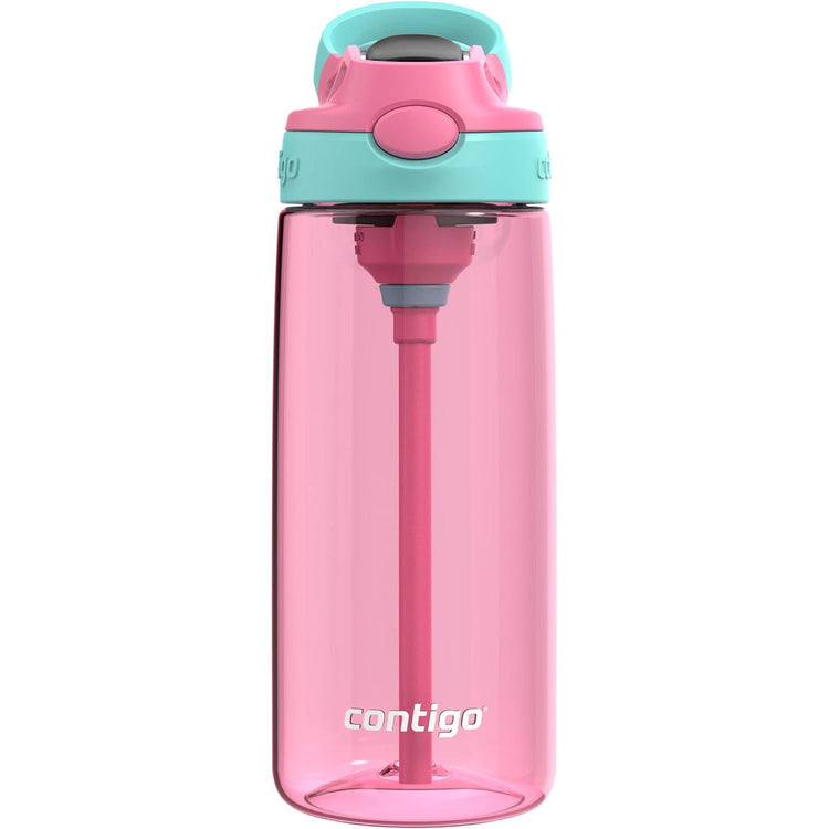Contigo - Bouteille d'eau Pour Enfant, Couvercle Anti-fuite, Capacité de 591ml, Rose - Simple Boutique