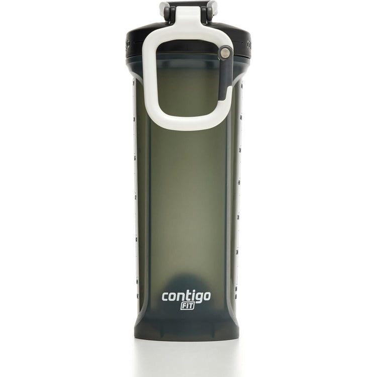 Contigo - Bouteille d'eau Sport / Shaker pour Protéines, Couvecle Anti-fuite, Capacité de 828ml, Vert - Simple Boutique
