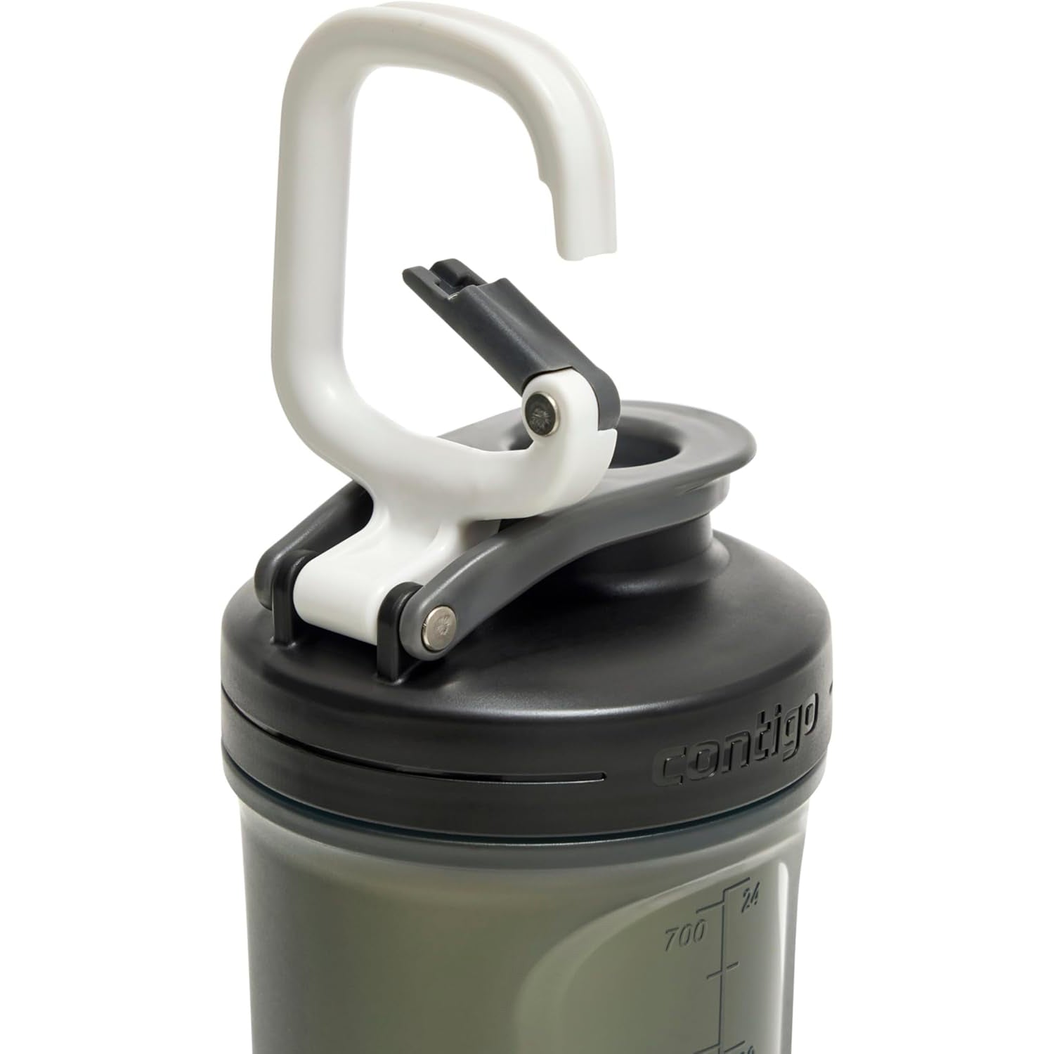 Contigo - Bouteille d'eau Sport / Shaker pour Protéines, Couvecle Anti-fuite, Capacité de 828ml, Vert - Simple Boutique