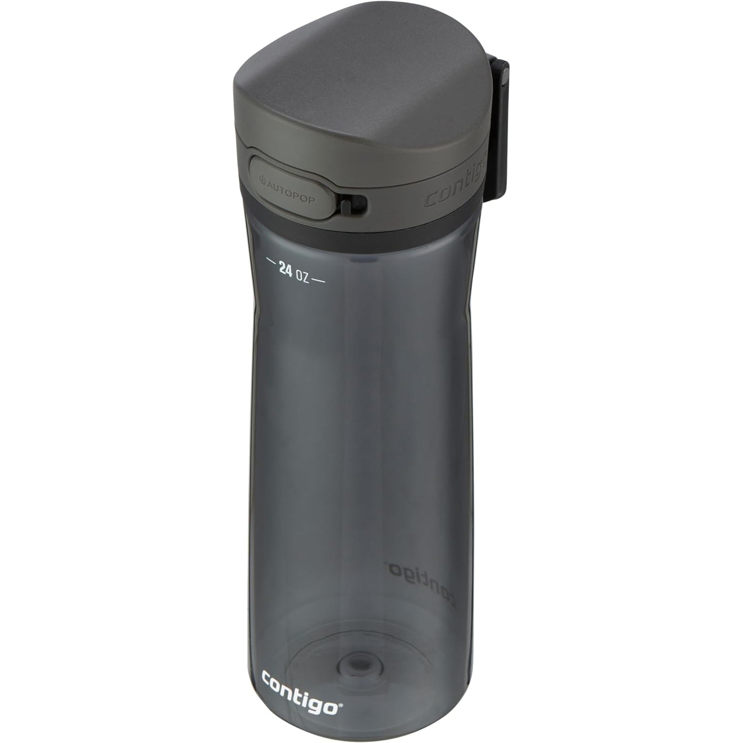 Contigo - Bouteille d'eau avec Couvercle Anti-fuite et Verrouillage, Sans BPA, Capacité de 709ml, Noir - Simple Boutique