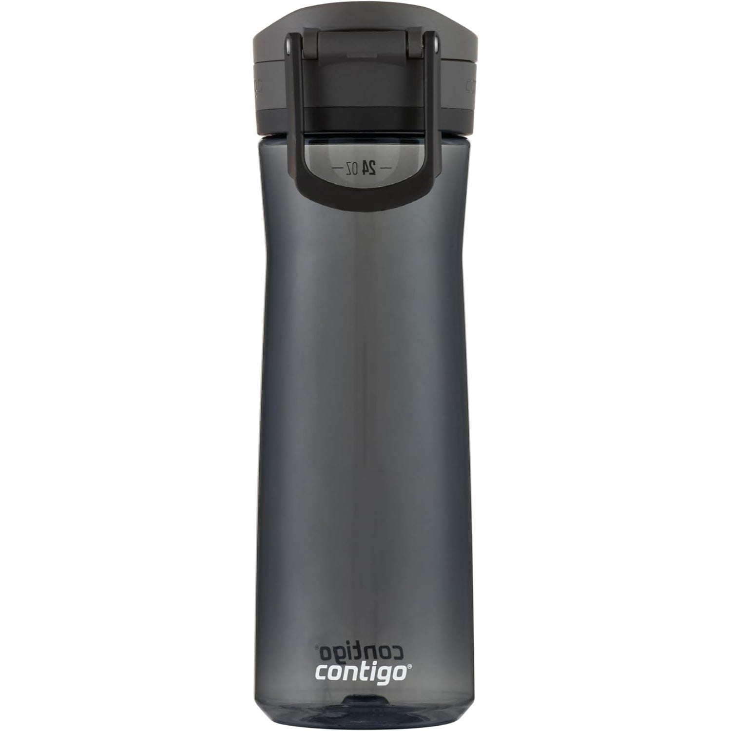 Contigo - Bouteille d'eau avec Couvercle Anti-fuite et Verrouillage, Sans BPA, Capacité de 709ml, Noir - Simple Boutique