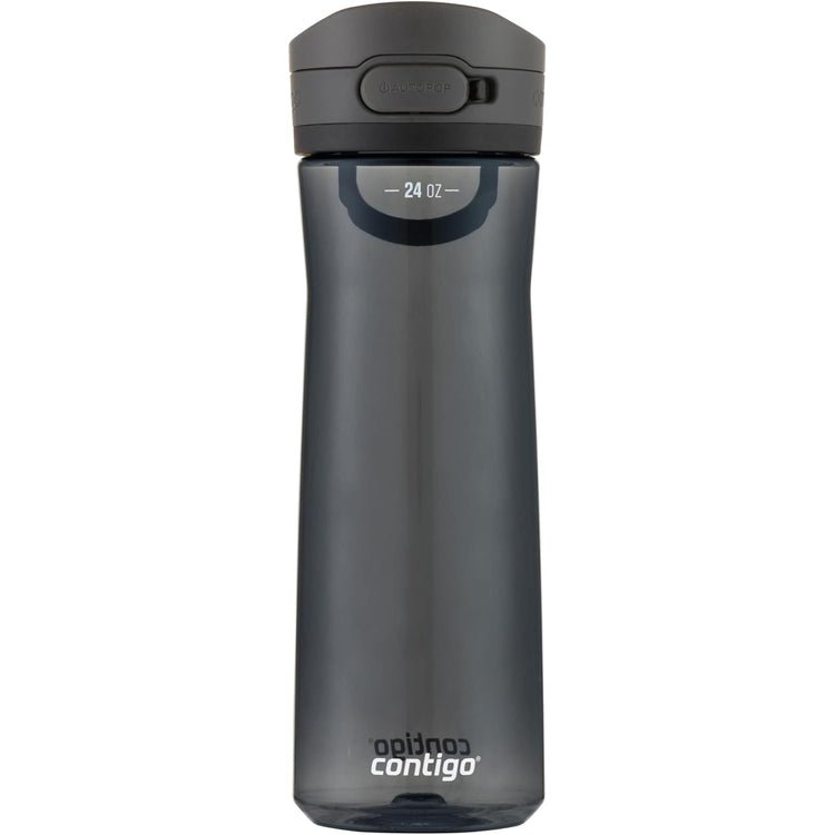 Contigo - Bouteille d'eau avec Couvercle Anti-fuite et Verrouillage, Sans BPA, Capacité de 709ml, Noir - Simple Boutique