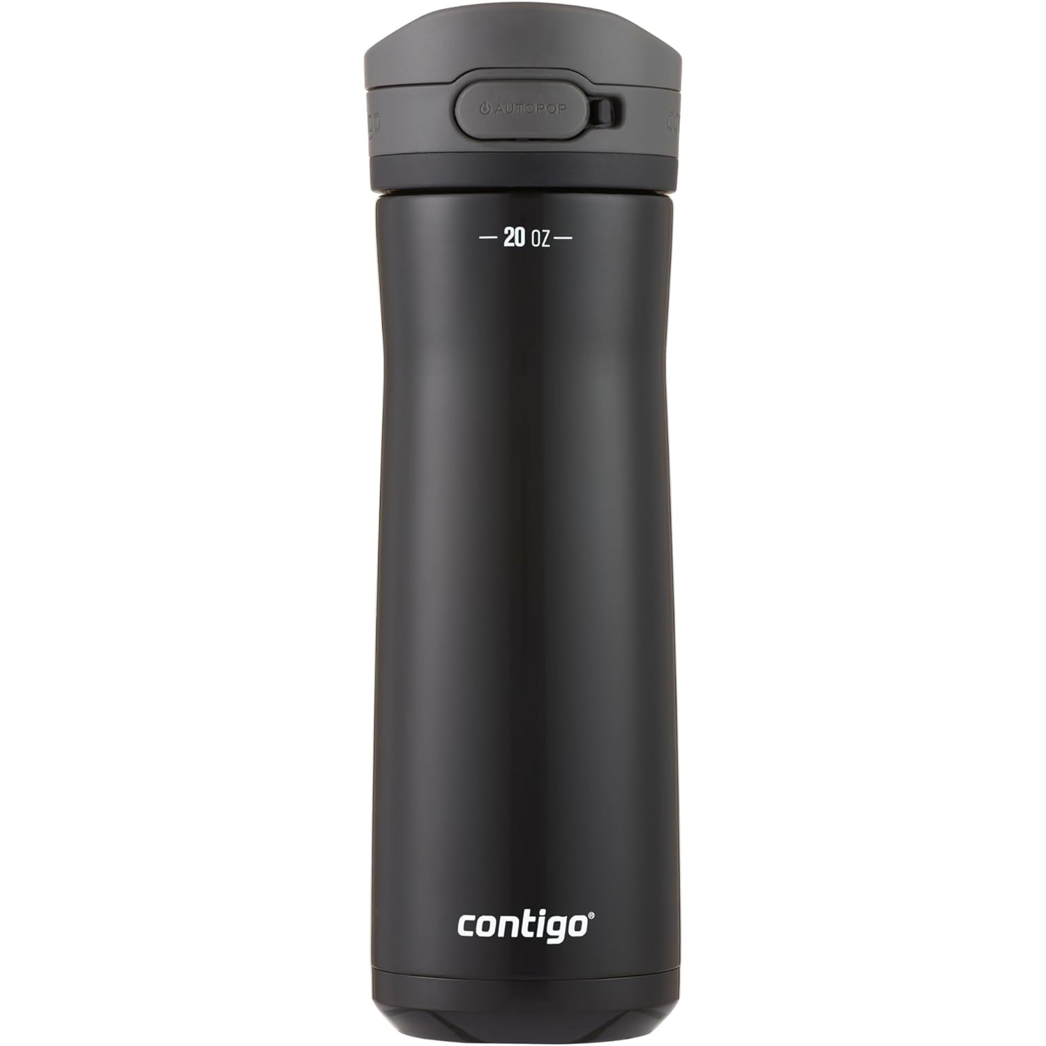 Contigo - Bouteille d'eau en Acier Inoxydable Isolé, Couvercle Anti-fuite, Sans BPA, Capacité de 591ml - Simple Boutique