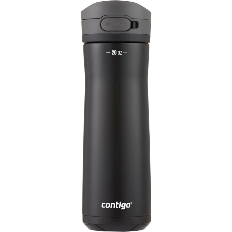 Contigo - Bouteille d'eau en Acier Inoxydable Isolé, Couvercle Anti-fuite, Sans BPA, Capacité de 591ml - Simple Boutique