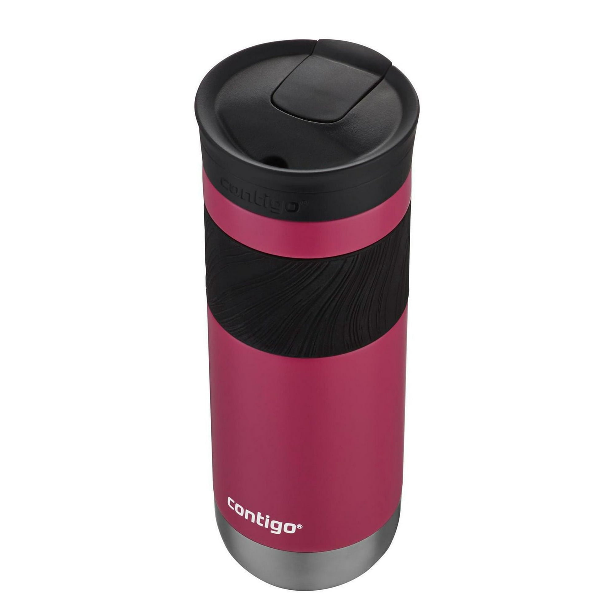 Contigo - Tasse de Voyage SNAPSEAL Byron en Acier Inoxydable, Isotherme, Capacité de 20oz / 568ml, Rose Fruit du Dragon - Simple Boutique