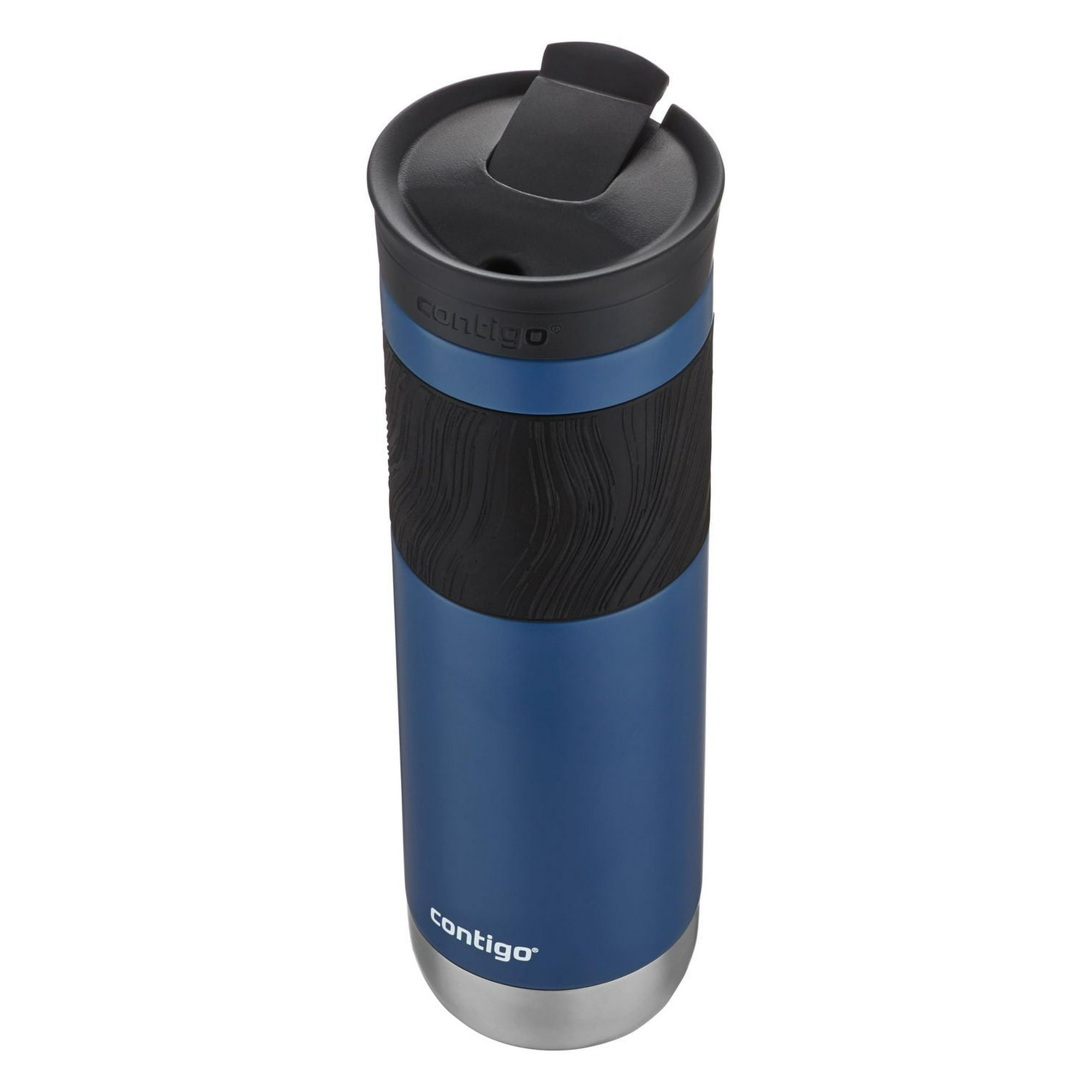 Contigo - Tasse de Voyage SNAPSEAL Byron en Acier Inoxydable, Isotherme, Capacité de 24oz / 710ml, Bleu Maïs - Simple Boutique