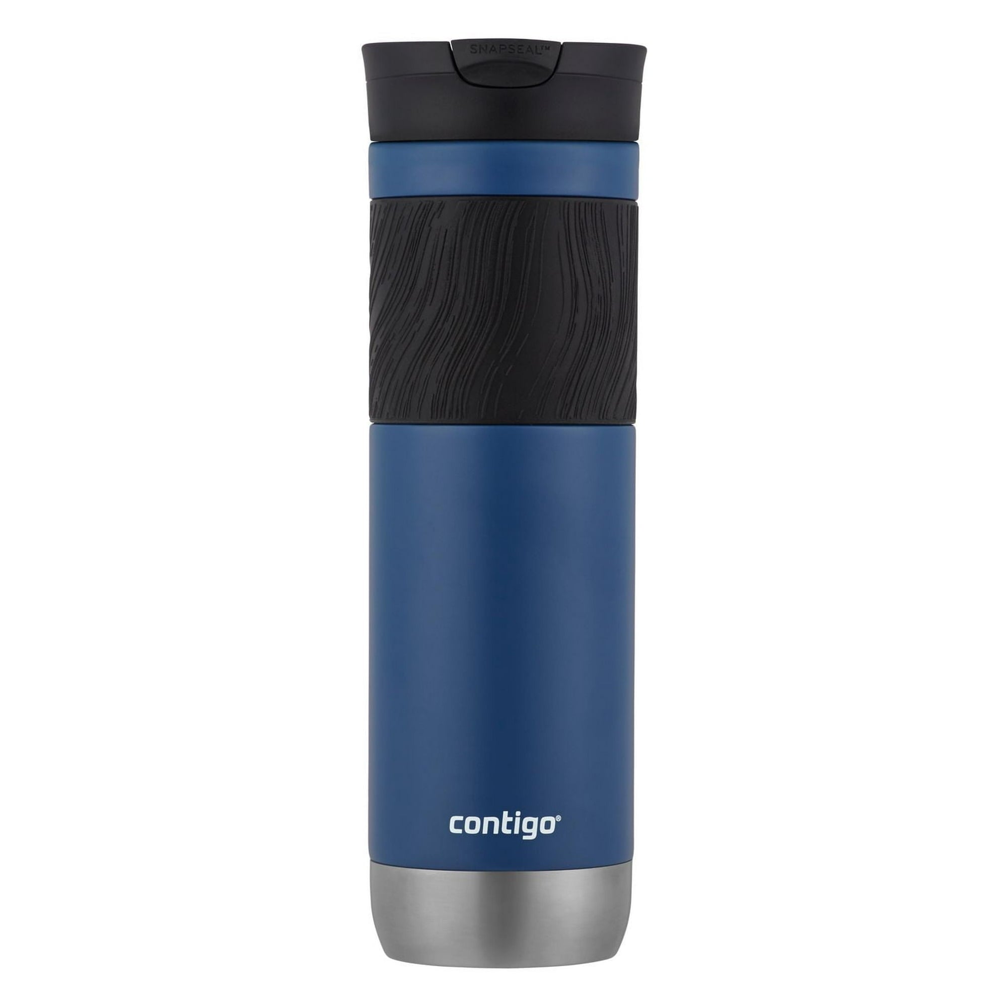 Contigo - Tasse de Voyage SNAPSEAL Byron en Acier Inoxydable, Isotherme, Capacité de 24oz / 710ml, Bleu Maïs - Simple Boutique