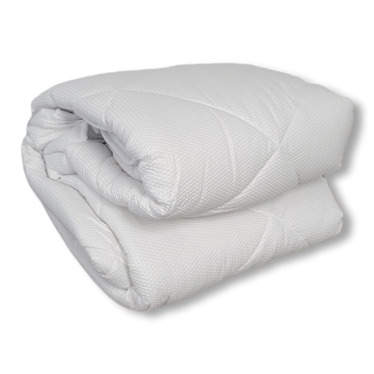 Cotton House - Couette Synthétique, Remplissage 3D 100% Gel Microfibre (Alternative au Duvet), Grandeur Queen, Blanc - Simple Boutique