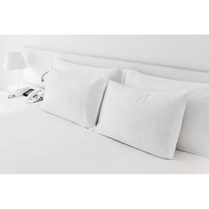 Cotton House - Oreiller Sonatine, Support Ferme, Pour Dormir sur le Coté, Grandeur Queen, Fait au Canada - Simple Boutique
