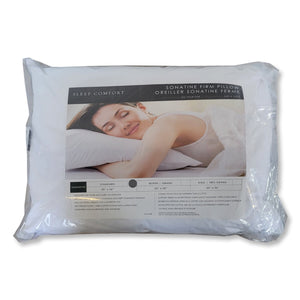 Cotton House - Oreiller Sonatine, Support Ferme, Pour Dormir sur le Coté, Grandeur Standard, Fait au Canada - Simple Boutique