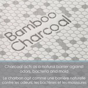 Cotton House - Protège Matelas Infusé au Charbon, Imperméable, Grandeur Queen, Blanc - Simple Boutique